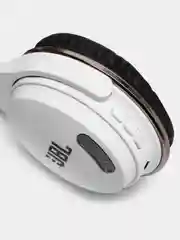 Белый беспроводные блютуз наушники игровые PRO JEST 860, полноразмерные с микрофоном