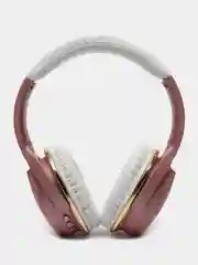 Розовый беспроводные блютуз наушники игровые PRO JEST 860, полноразмерные с микрофоном