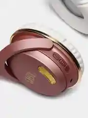 Белый беспроводные блютуз наушники игровые PRO JEST 860, полноразмерные с микрофоном