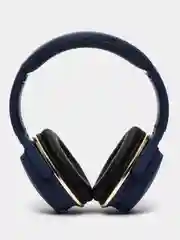 Синий беспроводные блютуз наушники игровые PRO JEST 860, полноразмерные с микрофоном