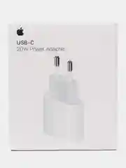 Блок питания для iPhone, Airpods 20W, Type-C, с быстрой зарядкой, адаптер, зарядник