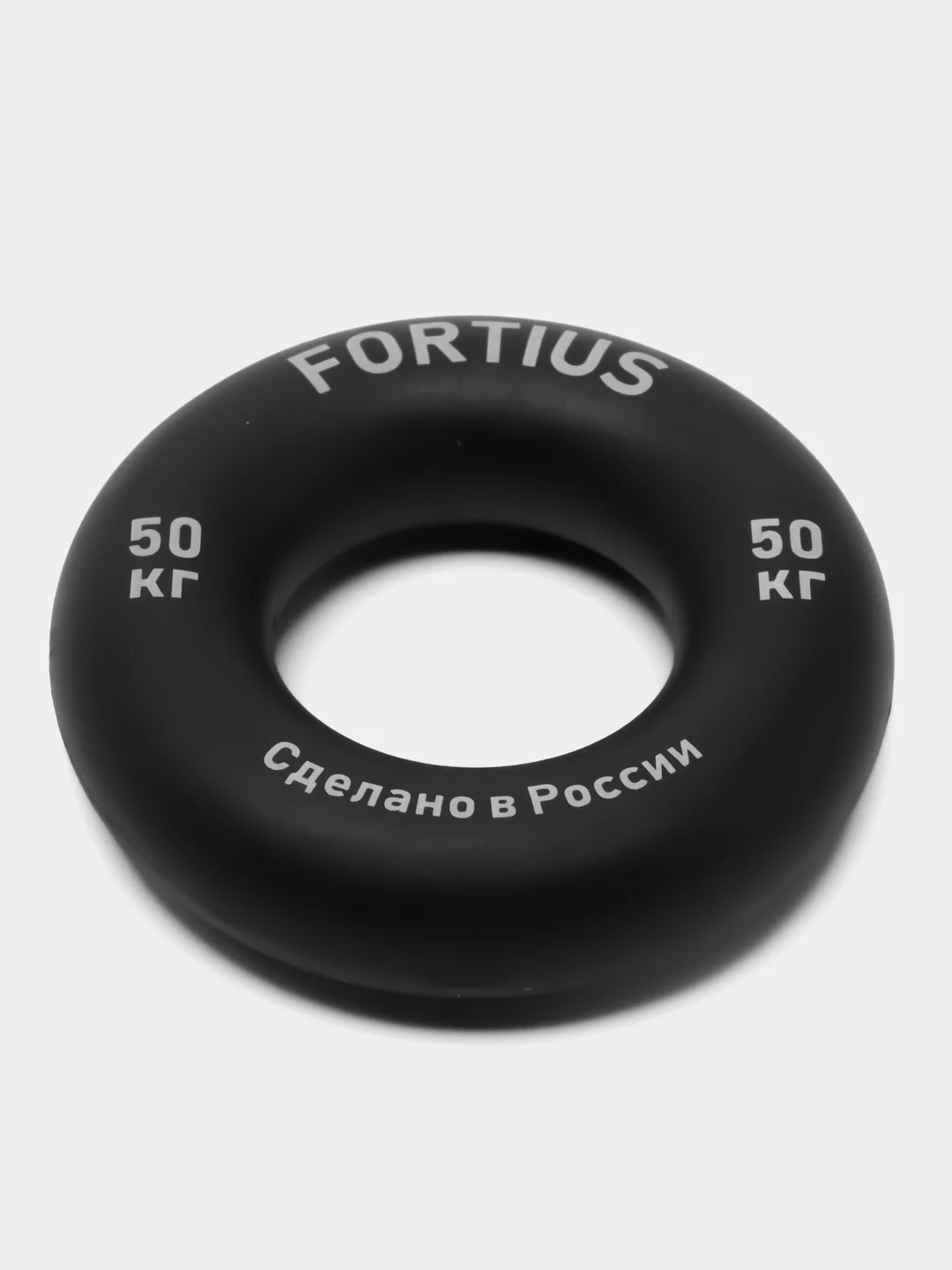 Набор кистевых эспандеров "Fortius", 3 шт. (30,40,50 кг) черные на подложке кольцо