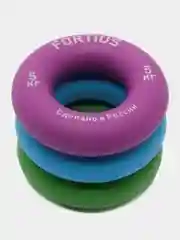 Набор кистевых эспандеров "Fortius", 3 шт. (5,10,20 кг) (подложка) кольцо