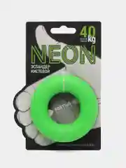 Эспандер кистевой "Fortius" Neon 40 кг (зелёный) кольцо