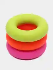 Набор кистевых эспандеров "Fortius" Neon, 3 шт. (10,20,30 кг) (тубус) кольцо