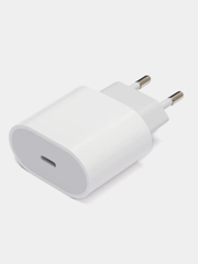 Блок питания для iPhone 25W, Type-C, с быстрой зарядкой, адаптер, зарядник
