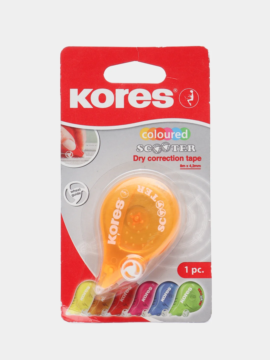Корректирующая лента Kores "Scooter", 4,2мм*8м