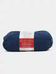 Синий пряжа Пехорка "Деревенская", 100% шерсть, 100 г, 250 м