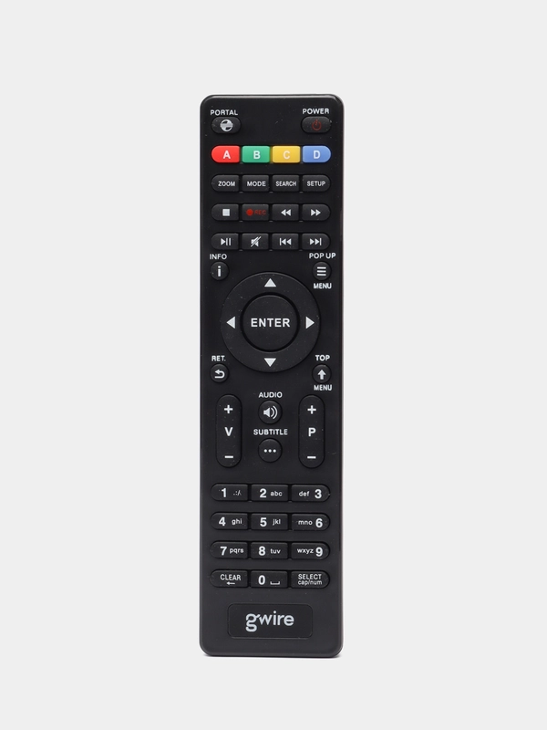 Пульт ДУ для медиаплееров Dune HD TV-101W, HD TV-102W, HD Solo Lite, цвет: черный