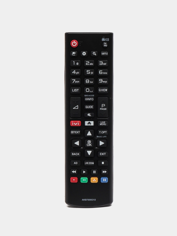 Пульт для телевизора LG AKB 75095312 с IVI и домиком
