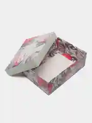 Коробка складная Цветочная, 21 х 15 х 7 см