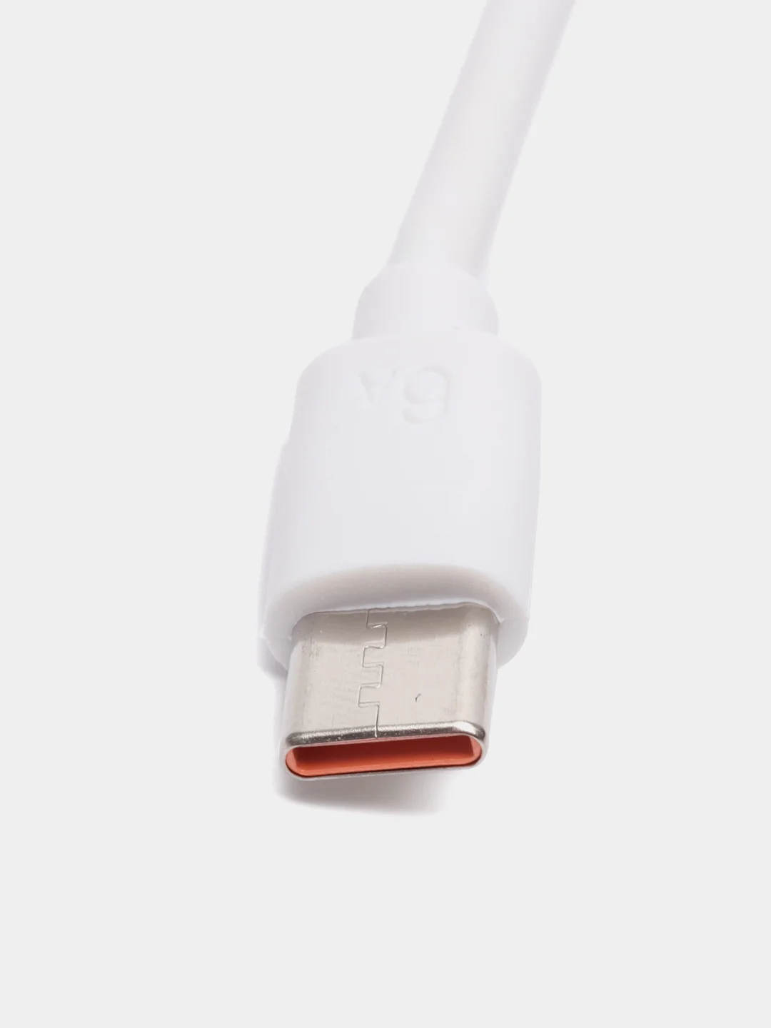 Белый usb кабель 6А, Type-C / Micro USB, для быстрой зарядки и передачи данных