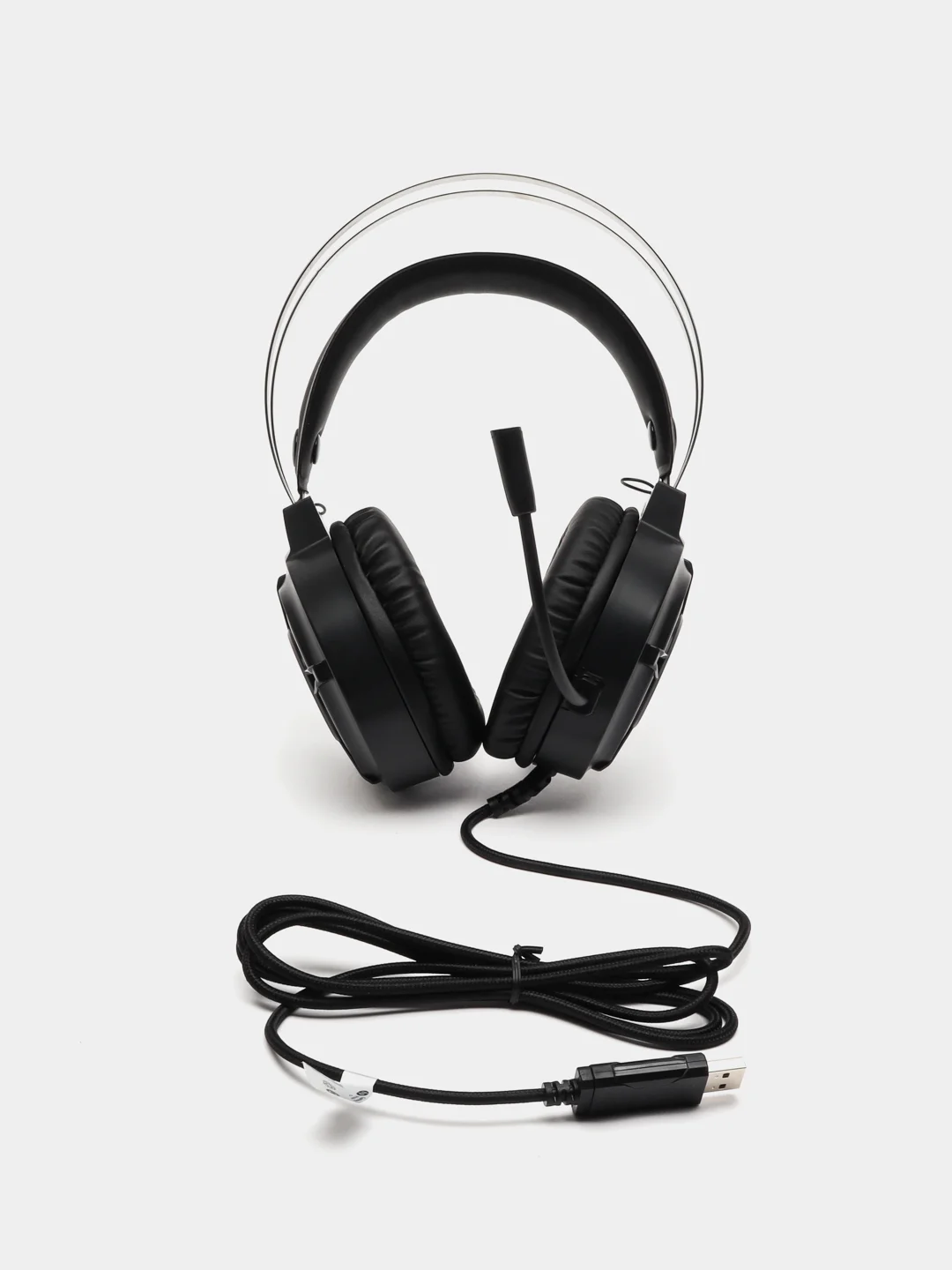 Игровые наушники проводные с микрофоном 7.1-канальный с RGB-подсветкой, USB