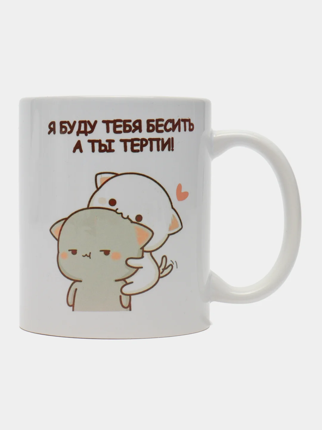 Кружка "Я буду бесить тебя, а ты терпи"