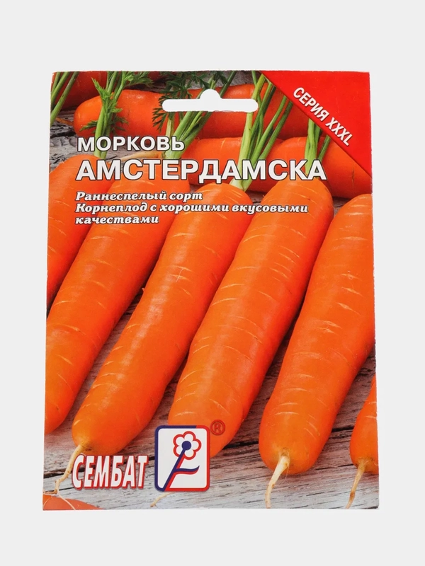 Семена ХХХL Морковь "Амстердамска", 10 г