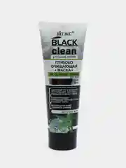 Black clean Глубоко очищающая маска для лица на основе глины,75мл.