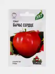 Семена Томат среднеспелый, высокорослый, крупноплодный, красный "Бычье сердце"
