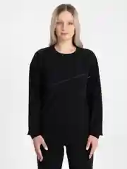 Черный женский спортивный костюм: свитшот и штаны