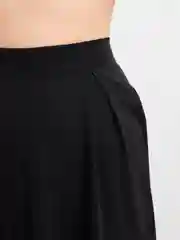 Черный костюм женский шелковый, атласный в пижамном стиле