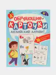 Бирюзовый карточки обучающие для детей двусторонние 16 шт., 170х265 мм. Проф-Пресс