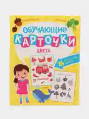 Бирюзовый карточки обучающие для детей двусторонние 16 шт., 170х265 мм. Проф-Пресс