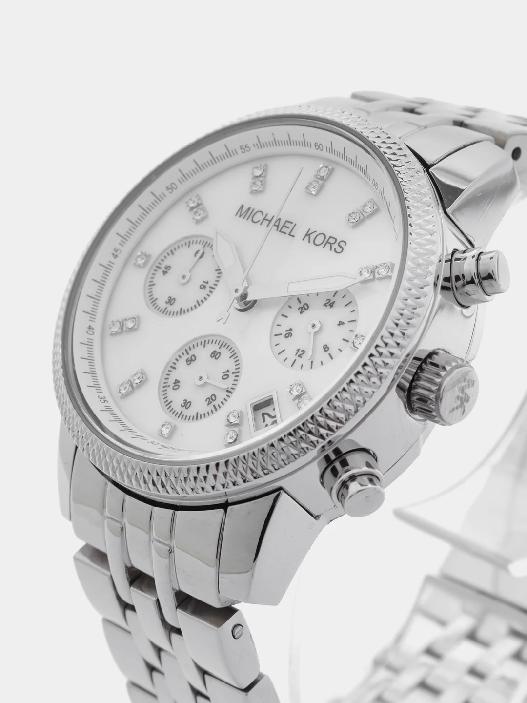 Белый наручные женские часы Michaell Kors