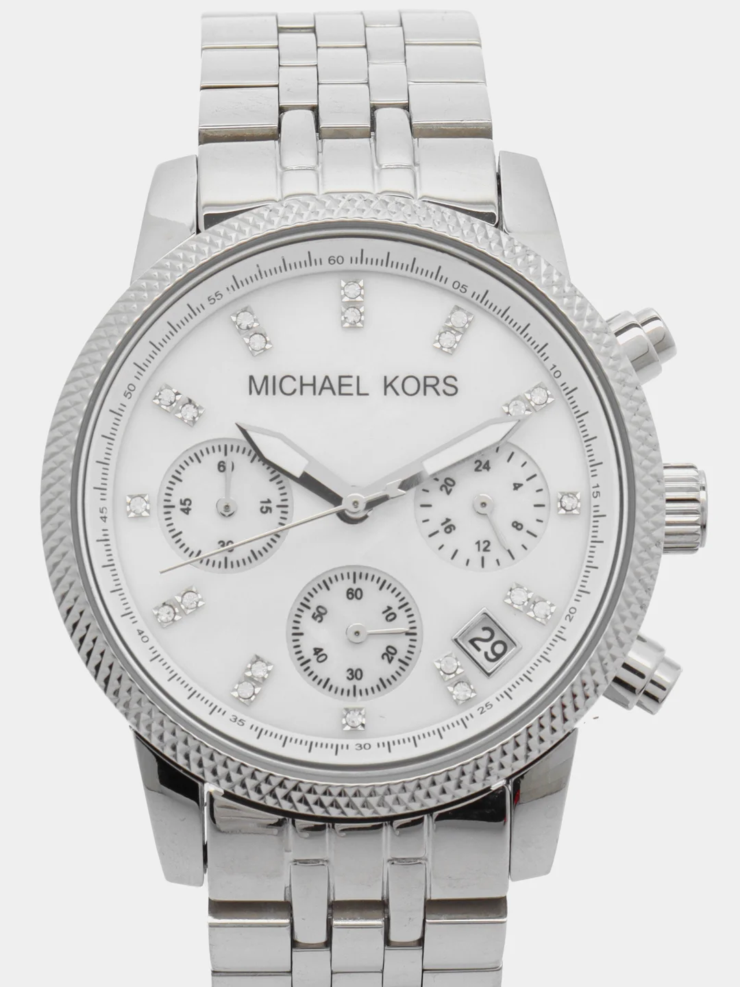 Белый наручные женские часы Michaell Kors