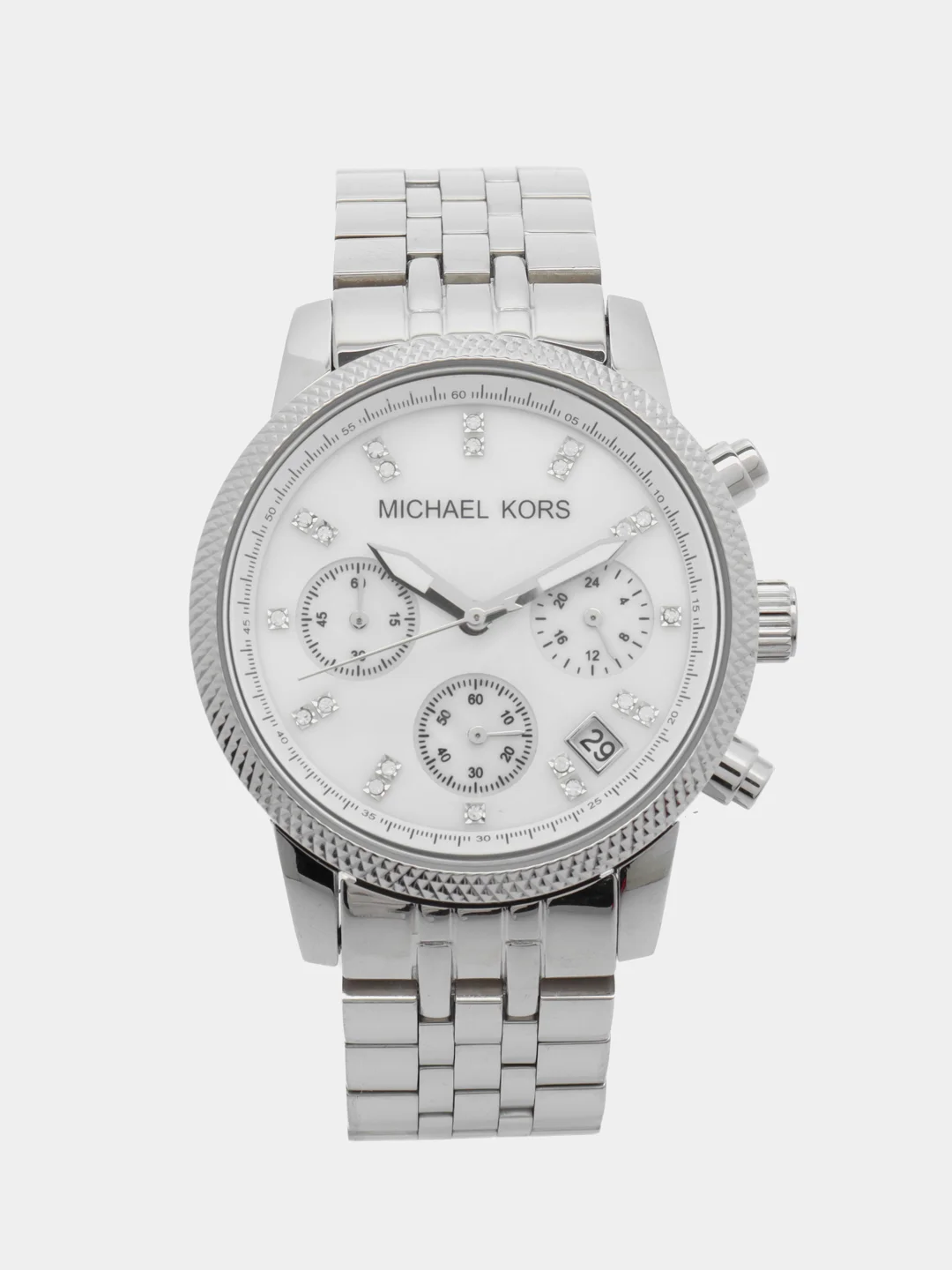 Белый наручные женские часы Michaell Kors