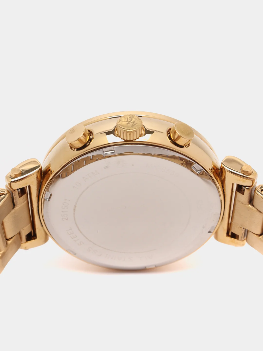 Желтый наручные женские часы Michaell Kors