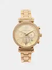 Желтый наручные женские часы Michaell Kors
