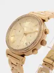 Желтый наручные женские часы Michaell Kors