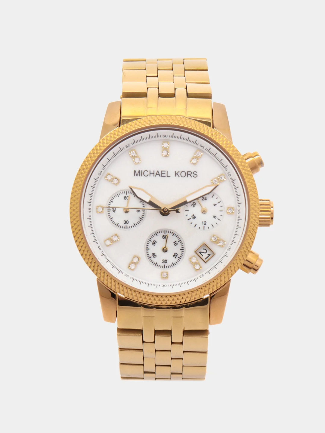 Золотой наручные женские часы Michaell Kors