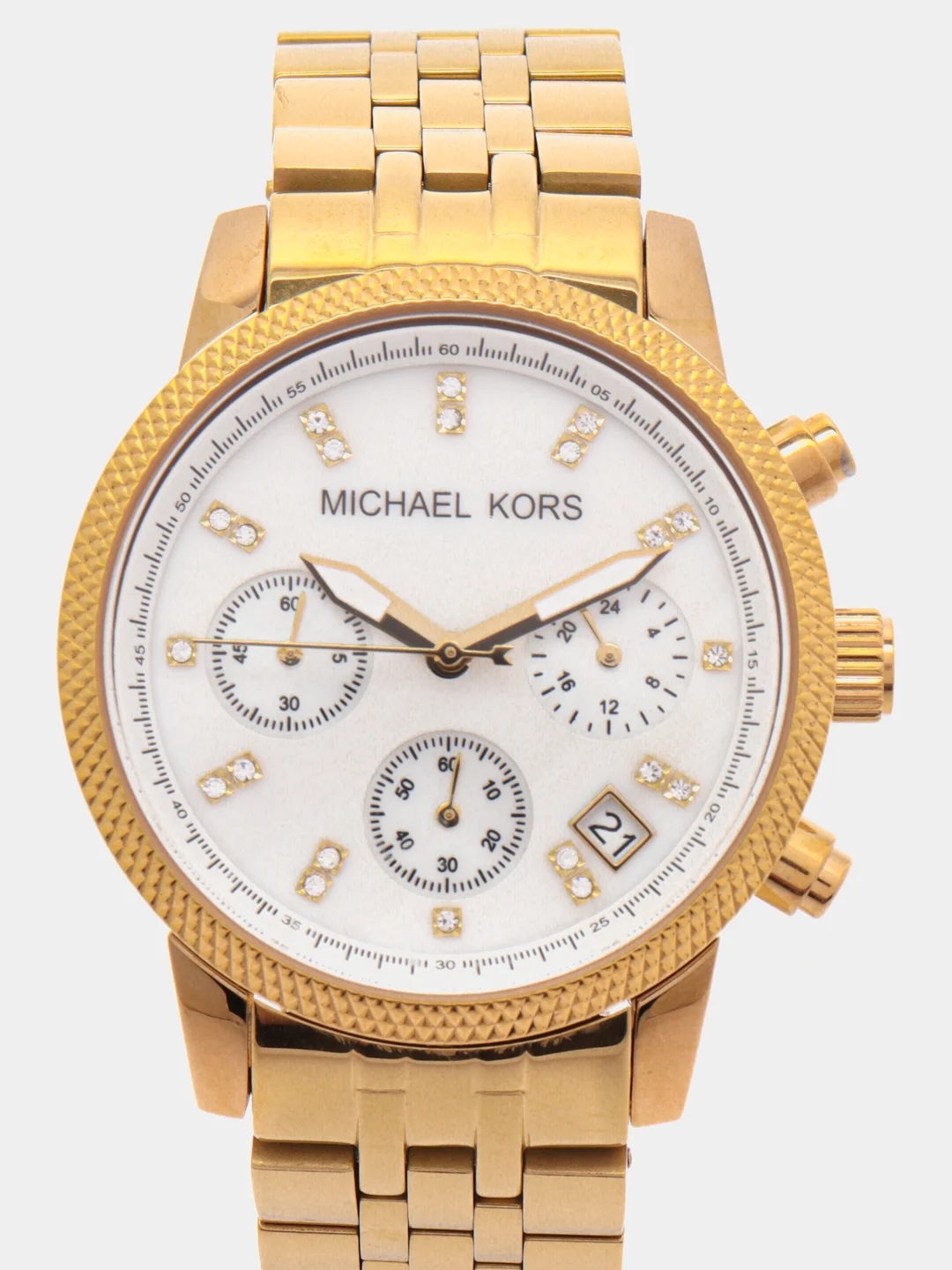Золотой наручные женские часы Michaell Kors