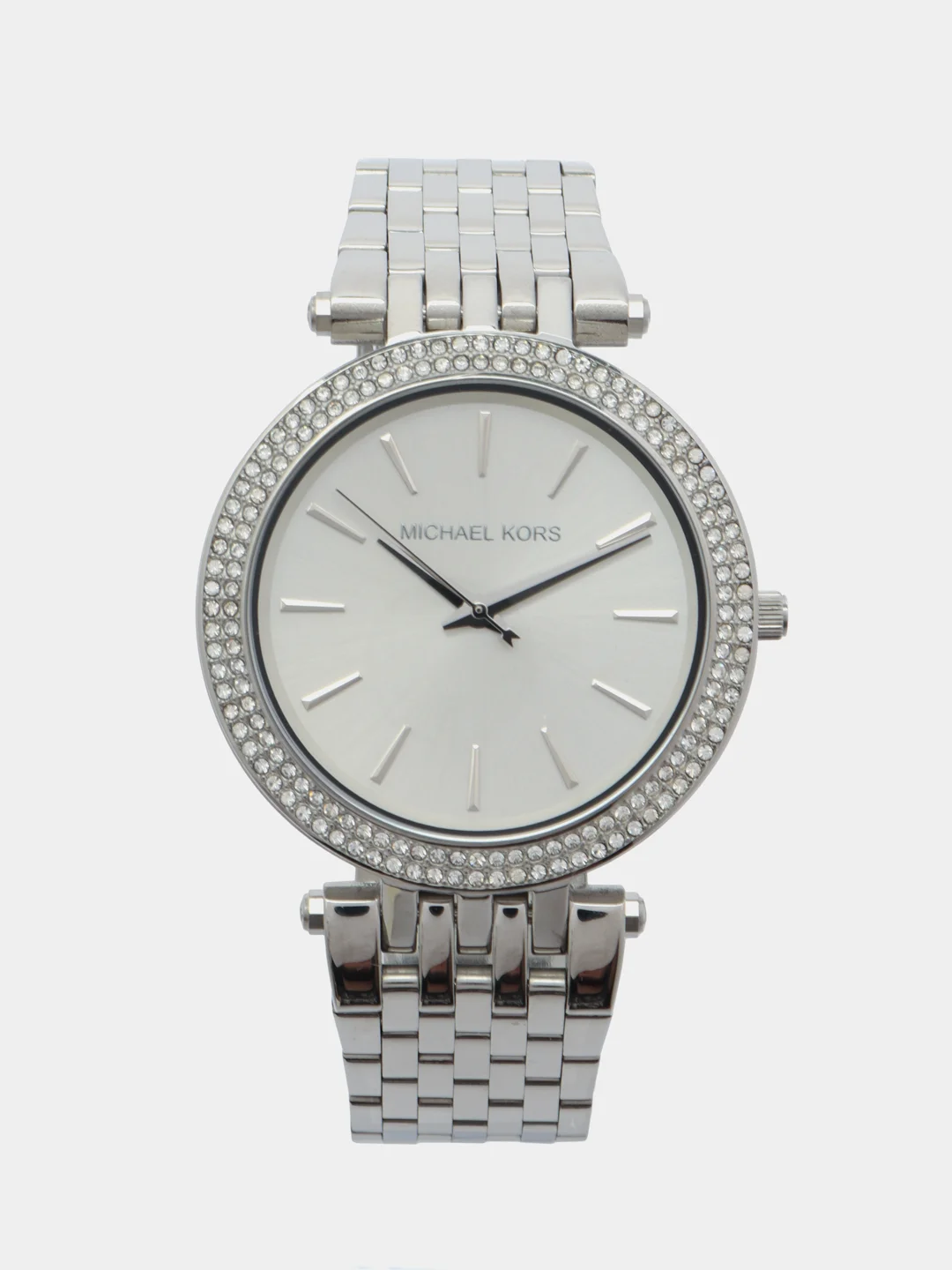 Серебряный наручные женские часы Michaell Kors