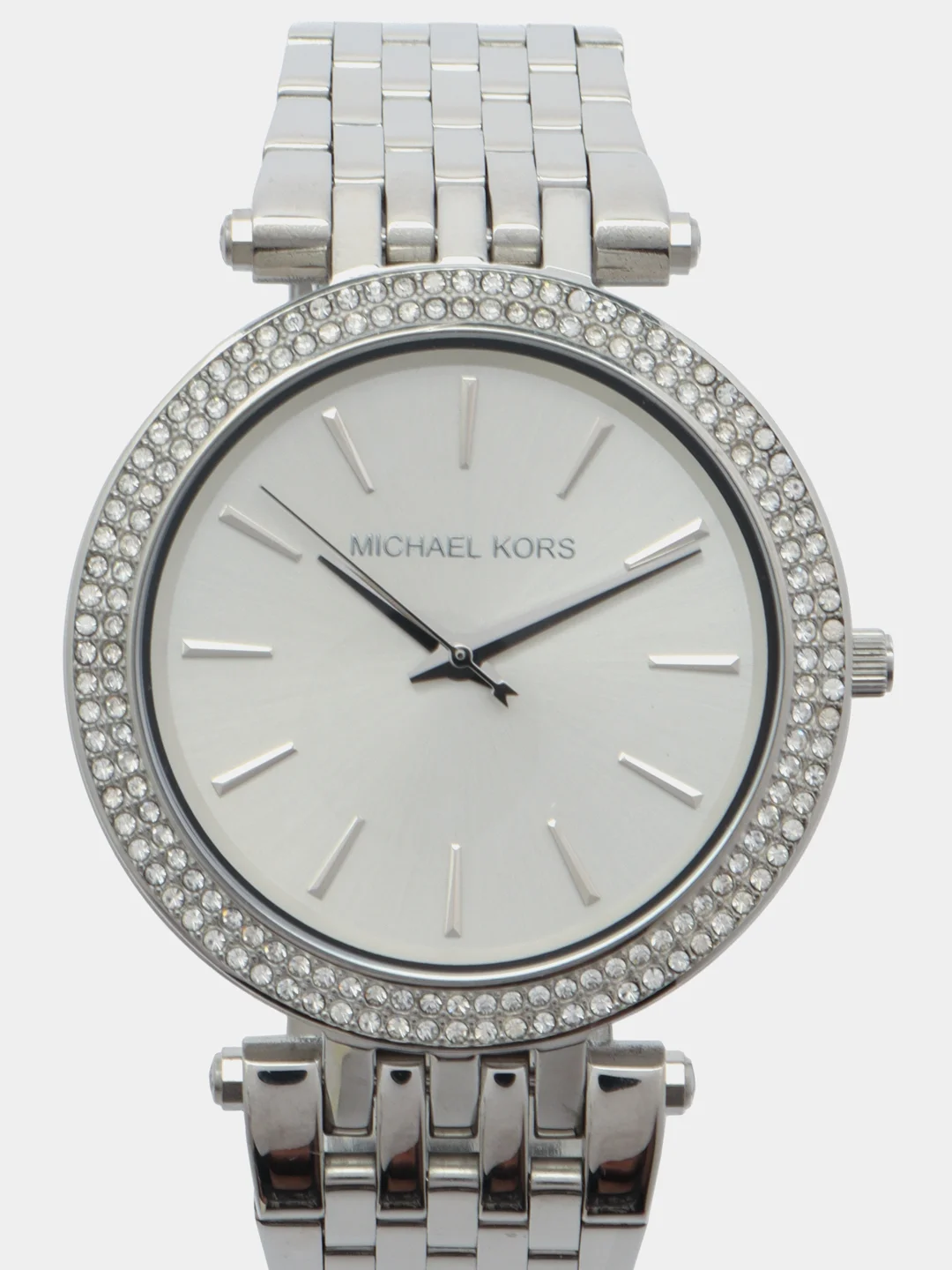 Серебряный наручные женские часы Michaell Kors