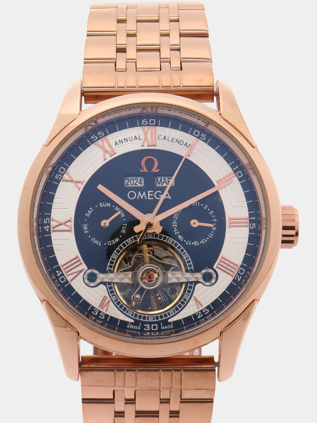 Карамельный часы механические Omega