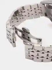 Серый металлик часы механические Omega