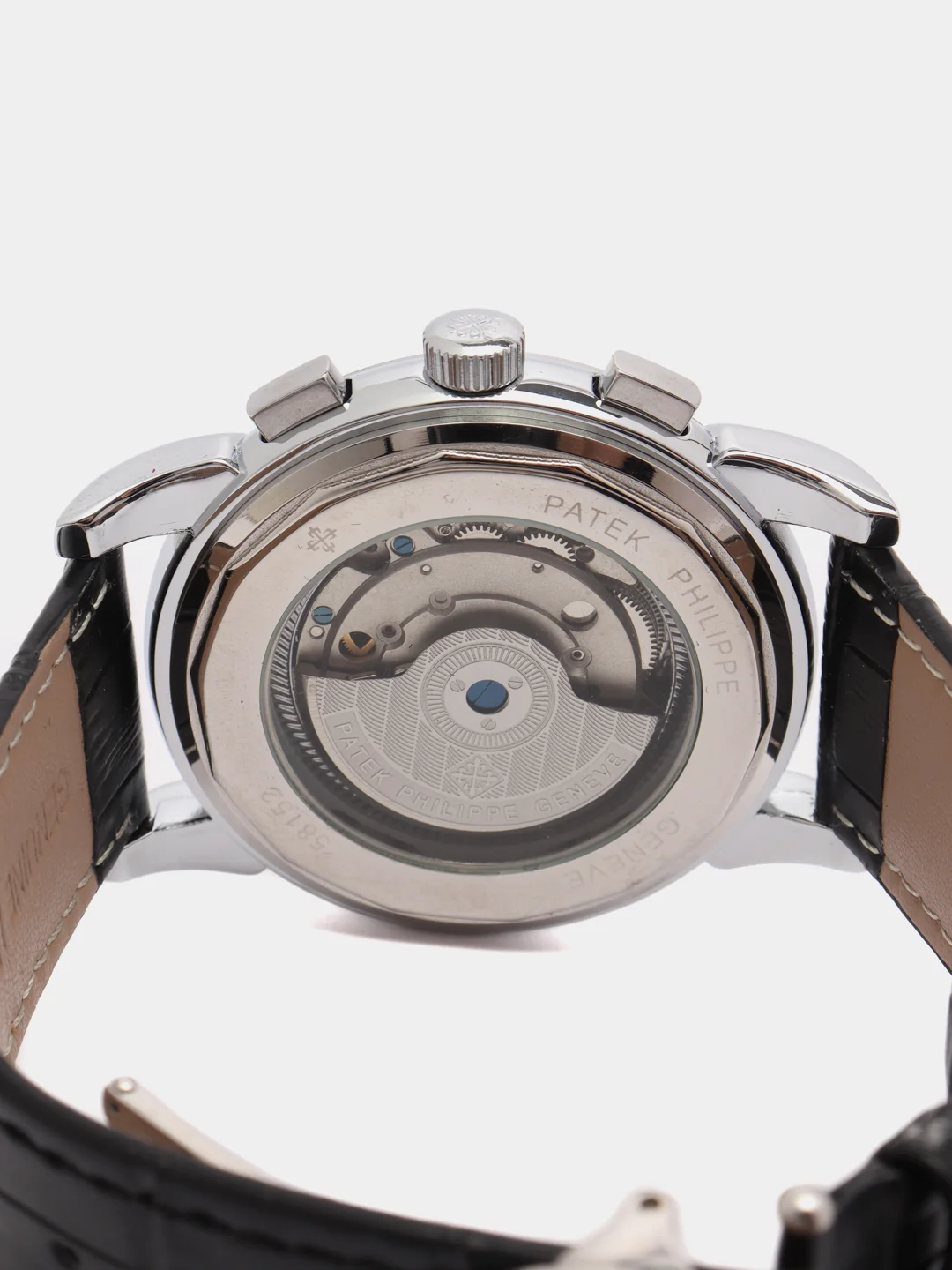 Серебряный часы мужские Patek Philippe, механические