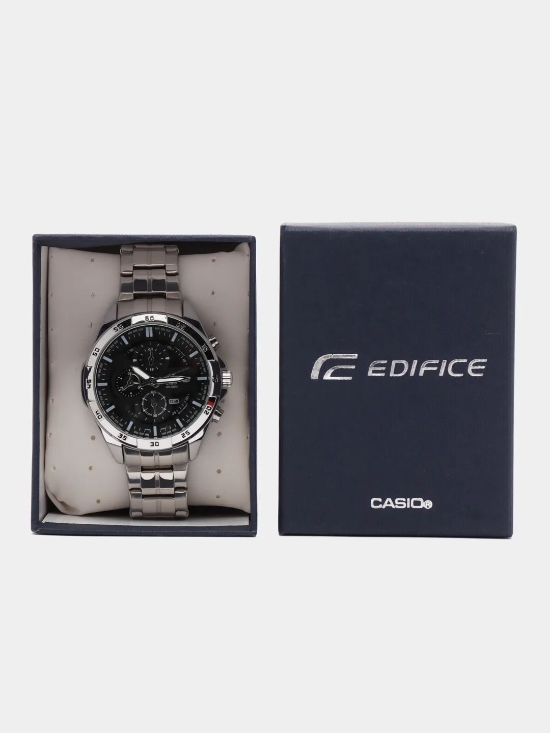 Серебряный наручные часы Casio Edifice