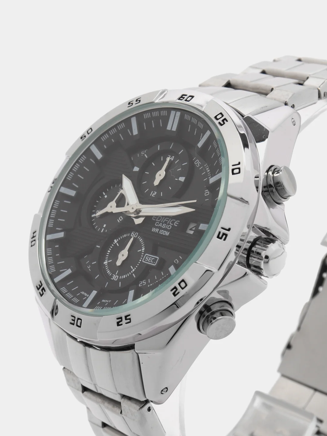 Серебряный наручные часы Casio Edifice