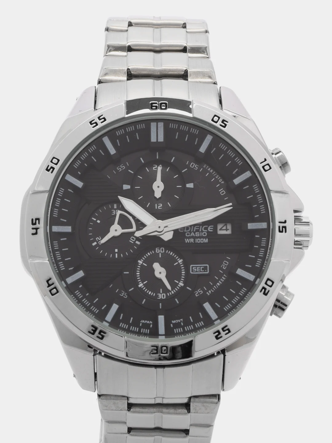 Серебряный наручные часы Casio Edifice