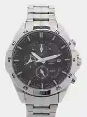 Серебряный наручные часы Casio Edifice