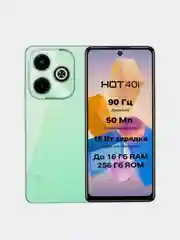 Зеленый смартфон Infinix Hot 40i 8/256 Gb