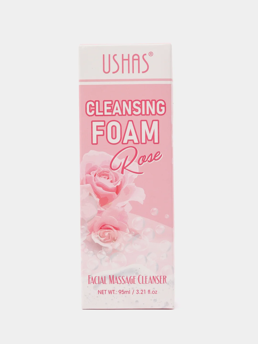Пенка для умывания и очищения лица с массажной щеточкой Ushas, 95ml