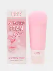 Пенка для умывания и очищения лица с массажной щеточкой Ushas, 95ml