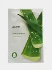 Зеленый маска тканевая для лица / Патчи для лица