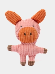 Игрушка с пищалкой "хрюшка, свинка" для собак и кошек пищащая