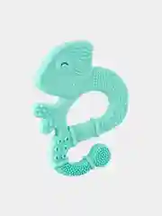 CHICCO Игрушка с зубным кольцом "Хамелеон",голубой, 2мес+