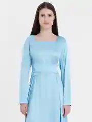 Голубой платье вечернее (торжественное)