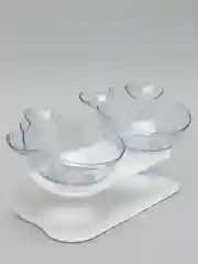 Миска двойная со съемными чашами
